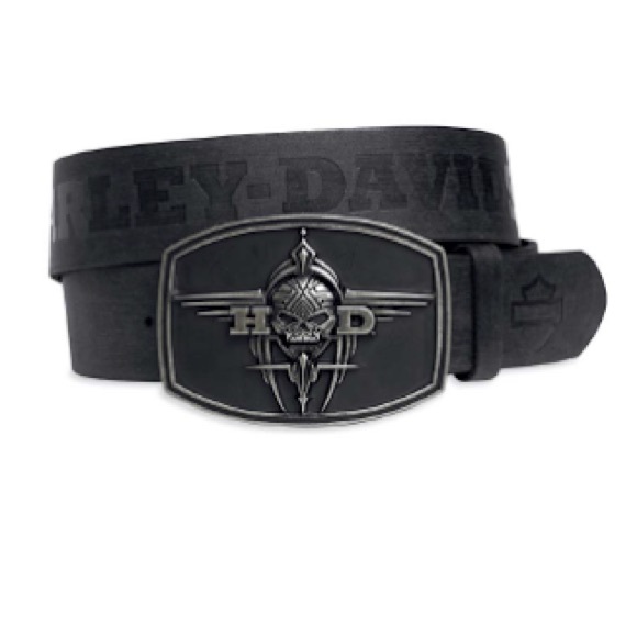 Harley-Davidson Other - Harley-Davidson® Men's Leather Belt with Tribal Buckle - 97694-15VM/3000-36